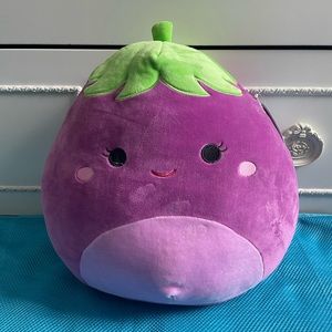 Eggplant squishmallow- Glena
